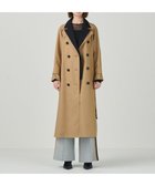 【グレース コンチネンタル/GRACE CONTINENTAL】のジャケットレイヤードトレンチ キャメル|ID: prp329100004515157 ipo3291000000031902242