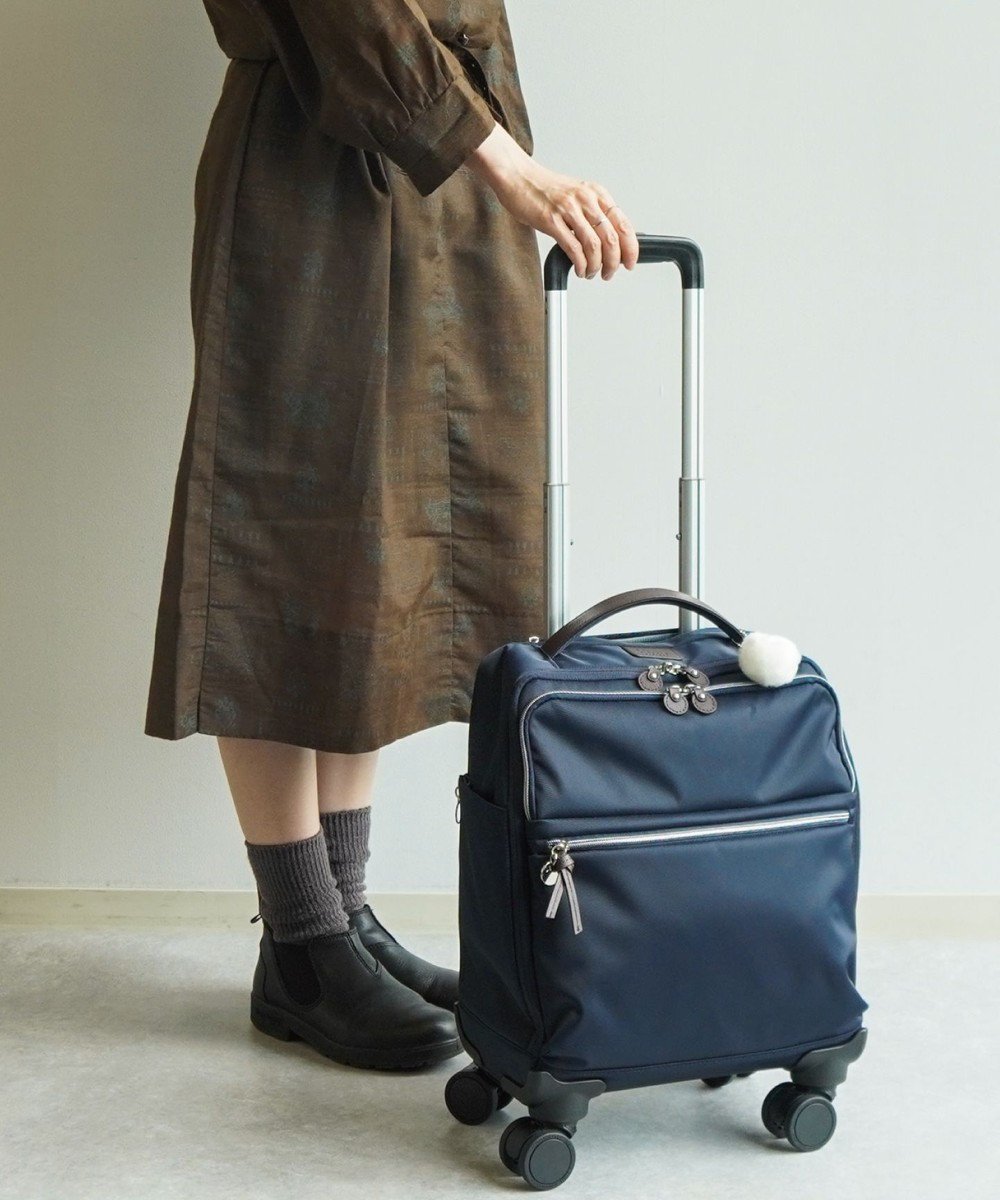 【エースバッグズアンドラゲッジ/ACE BAGS & LUGGAGE】のKanana project カナナプロジェクトマイトローリー 荷物の出し入れラクラク 普段使い~1泊程度のコンパクトサイズ 24L 機内持込 35512 インテリア・キッズ・メンズ・レディースファッション・服の通販 founy(ファニー) 　ファッション　Fashion　レディースファッション　WOMEN　スーツ　Suits　コンパクト　Compact　おすすめ　Recommend　スーツケース キャリーケース　Suitcase　ネイビー|ID: prp329100004515172 ipo3291000000031902394