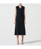 【グレース コンチネンタル/GRACE CONTINENTAL】のバックプリーツトレンチワンピース ブラック|ID: prp329100004515175 ipo3291000000031902422