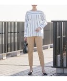 【自由区/JIYU-KU】の【XXSサイズ~/接触冷感/洗える】サテンストレッチ テーパードパンツ ベージュ系|ID: prp329100004515192 ipo3291000000031967345