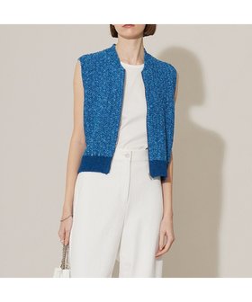 【アイシービー/iCB】 【洗える】 カラーニットツイード ベスト人気、トレンドファッション・服の通販 founy(ファニー) ファッション Fashion レディースファッション WOMEN アウター Coat Outerwear トップス・カットソー Tops/Tshirt ニット Knit Tops ベスト/ジレ Gilets/Vests 春 Spring 洗える Washable クロップド Cropped シンプル Simple ジップ Zip ジップアップ Zip Up タンク Tank ツイード Tweed ベスト Vest ペーパー Paper ミックス Mix 無地 Plain Color ラッセル Russell S/S・春夏 Ss・Spring/Summer おすすめ Recommend 夏 Summer 2024年 2024 2024春夏・S/S Ss,Spring/Summer,2024 |ID:prp329100004515205