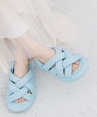 【スティーブマデン/STEVE MADDEN】のHAZZIE 厚底パフィーストラップサンダル 人気、トレンドファッション・服の通販 founy(ファニー) ファッション Fashion レディースファッション WOMEN サンダル Sandals シューズ Shoes フォルム Form フロント Front 厚底 Platforms 夏 Summer 旅行 Travel 春 Spring S/S・春夏 Ss・Spring/Summer thumbnail ベイビーブルー|ID: prp329100004515210 ipo3291000000031969424