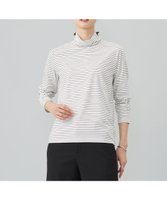 【ジェイ プレス/J.PRESS】のタートルジャージー ボーダー カットソー 人気、トレンドファッション・服の通販 founy(ファニー) ファッション Fashion レディースファッション WOMEN トップス・カットソー Tops/Tshirt シャツ/ブラウス Shirts/Blouses ロング / Tシャツ T-Shirts カットソー Cut and Sewn カットソー Cut And Sew シンプル Simple ジャージー Jersey タートル Turtle ボーダー Border 無地 Plain Color A/W・秋冬 Aw・Autumn/Winter・Fw・Fall-Winter おすすめ Recommend エレガント 上品 Elegant |ID:prp329100004515215