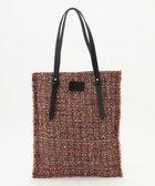 【自由区/JIYU-KU】のラメノットファンシーツイードトート バッグ 人気、トレンドファッション・服の通販 founy(ファニー) ファッション Fashion レディースファッション WOMEN バッグ Bag オレンジ Orange ツイード Tweed バランス Balance フラワー Flower プレーン Plane ポケット Pocket ミックス Mix thumbnail オレンジ系|ID: prp329100004515228 ipo3291000000031903312