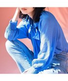 【組曲/KUMIKYOKU】の【前後着用可】サッカードビードットプリント ブラウス 人気、トレンドファッション・服の通販 founy(ファニー) ファッション Fashion レディースファッション WOMEN トップス・カットソー Tops/Tshirt シャツ/ブラウス Shirts/Blouses エレガント 上品 Elegant 春 Spring ギャザー Gather シアー Sheer チャーム Charm ドット Dot ハイネック High Neck フロント Front プリント Print S/S・春夏 Ss・Spring/Summer 再入荷 Restock/Back In Stock/Re Arrival 夏 Summer thumbnail ブルー系5|ID: prp329100004515243 ipo3291000000031903470