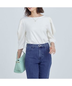 【組曲/KUMIKYOKU】 ミニ裏毛ボリュームタックスリーブ カットソー人気、トレンドファッション・服の通販 founy(ファニー) ファッション Fashion レディースファッション WOMEN トップス・カットソー Tops/Tshirt シャツ/ブラウス Shirts/Blouses ロング / Tシャツ T-Shirts カットソー Cut and Sewn カットソー Cut And Sew コンパクト Compact ベーシック Basic ボトム Bottom ループ Loop A/W・秋冬 Aw・Autumn/Winter・Fw・Fall-Winter おすすめ Recommend |ID:prp329100004515250