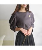 【組曲/KUMIKYOKU】のミニ裏毛ボリュームタックスリーブ カットソー 人気、トレンドファッション・服の通販 founy(ファニー) ファッション Fashion レディースファッション WOMEN トップス・カットソー Tops/Tshirt シャツ/ブラウス Shirts/Blouses ロング / Tシャツ T-Shirts カットソー Cut and Sewn カットソー Cut And Sew コンパクト Compact ベーシック Basic ボトム Bottom ループ Loop A/W・秋冬 Aw・Autumn/Winter・Fw・Fall-Winter おすすめ Recommend thumbnail チャコールグレー系|ID: prp329100004515250 ipo3291000000031903586