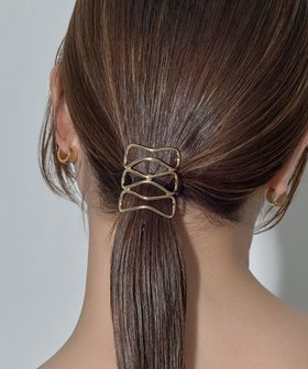 【フィービィー/phoebe】のカームメタルポニーフックヘアカフ 人気、トレンドファッション・服の通販 founy(ファニー) ファッション Fashion レディースファッション WOMEN シュシュ / ヘアアクセ Hair Accessories おすすめ Recommend アクセサリー Accessories シンプル Simple ハーフ Half メタル Metal 結婚式 Wedding Ceremony |ID:prp329100004515326