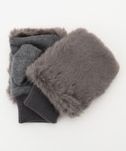 【エニィファム/any FAM】のリブニットハンドグローブ 人気、トレンドファッション・服の通販 founy(ファニー) ファッション Fashion レディースファッション WOMEN 手袋 Gloves スマホ Smartphone ハンド Hand フェイクファー Faux Fur A/W・秋冬 Aw・Autumn/Winter・Fw・Fall-Winter 再入荷 Restock/Back In Stock/Re Arrival おすすめ Recommend ギフト プレゼント Gift Present thumbnail グレー|ID: prp329100004515347 ipo3291000000031904326