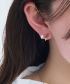 【フィービィー/phoebe】の【痛くないシリーズ金属アレルギー対応】ダブルメタルパールフロートライトフィットイヤリング ゴールド ゴールド|ID: prp329100004515386 ipo3291000000031904674