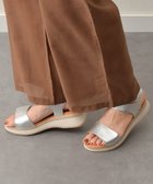 【インター ショシュール/INTER-CHAUSSURES】の【Oh my Sandals】ベルクロローヒールサンダル シルバー|ID: prp329100004515397 ipo3291000000032146398