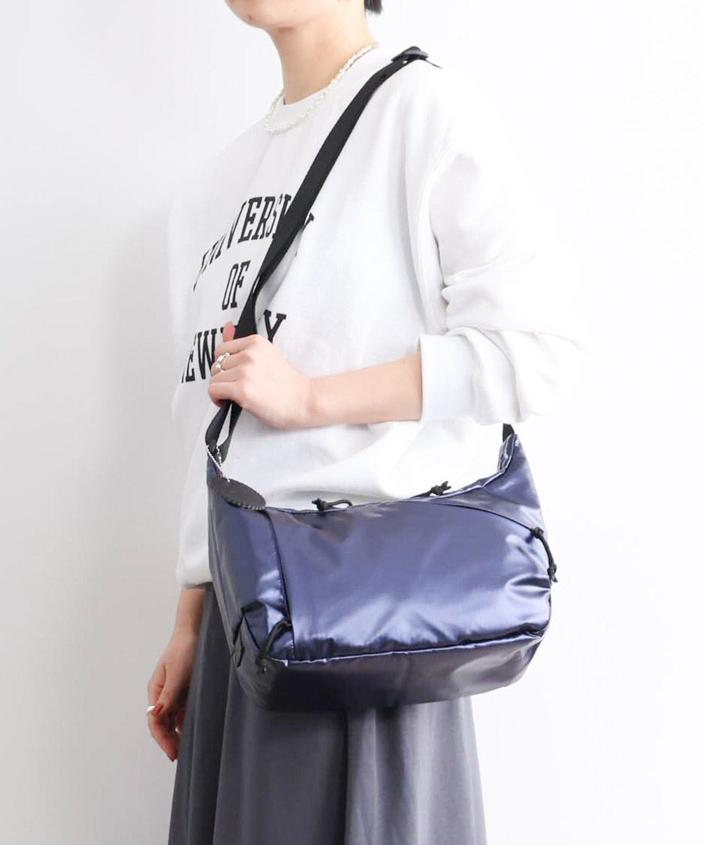 【エースバッグズアンドラゲッジ/ACE BAGS & LUGGAGE】のKanana project collection DYL ラポシュ ショルダーバッグ 68542 カナナプロジェクト インテリア・キッズ・メンズ・レディースファッション・服の通販 founy(ファニー) 　ファッション　Fashion　レディースファッション　WOMEN　傘　Umbrella　軽量　Lightweight　ショルダー　Shoulder　シンプル　Simple　セットアップ　Set Up　パール　Pearl　フロント　Front　ポケット　Pocket　メッシュ　Mesh　リュック　Ruck Sack　再入荷　Restock/Back In Stock/Re Arrival　NEW・新作・新着・新入荷　New Arrivals　旅行　Travel　スーツケース キャリーケース　Suitcase　メタリックネイビー|ID: prp329100004515432 ipo3291000000031904943