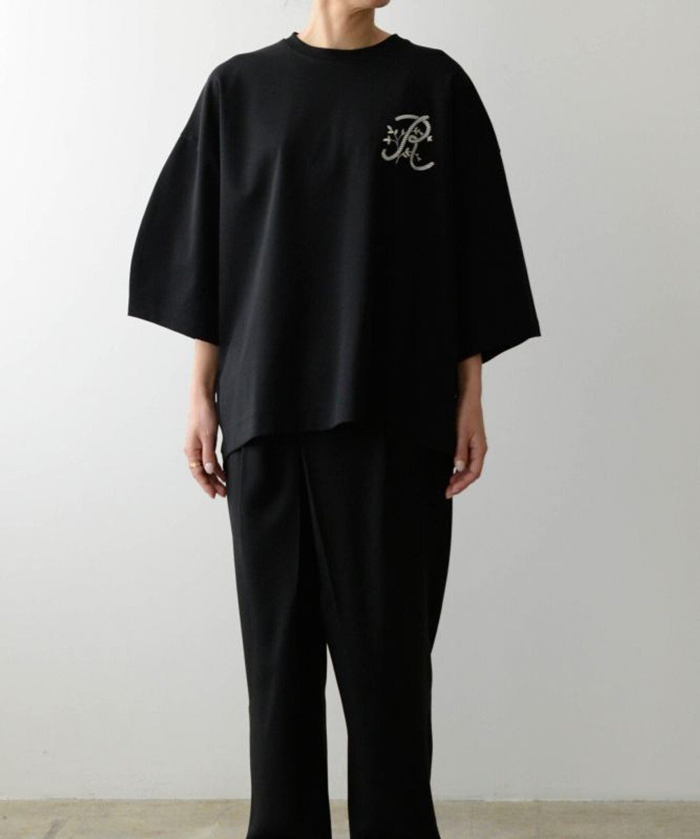 【その他のブランド/Other】のBack Draped T-shirt バックドレープドTシャツ インテリア・キッズ・メンズ・レディースファッション・服の通販 founy(ファニー) 　ファッション　Fashion　レディースファッション　WOMEN　トップス・カットソー　Tops/Tshirt　シャツ/ブラウス　Shirts/Blouses　ロング / Tシャツ　T-Shirts　カットソー　Cut and Sewn　カットソー　Cut And Sew　とろみ　Thickness　フォルム　Form　A/W・秋冬　Aw・Autumn/Winter・Fw・Fall-Winter　S/S・春夏　Ss・Spring/Summer　夏　Summer　ブラック|ID: prp329100004515433 ipo3291000000031904958