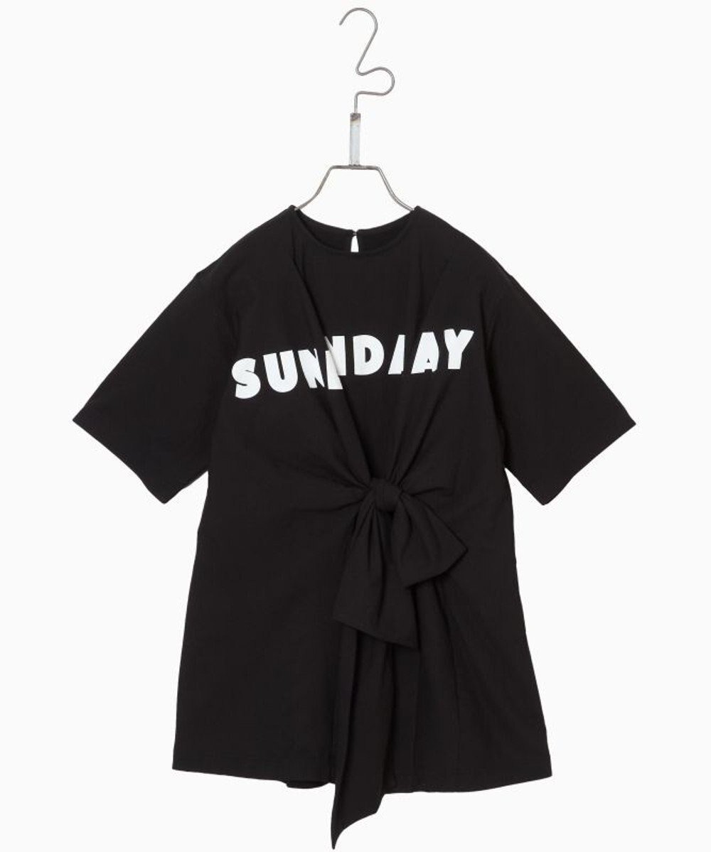 【その他のブランド/Other】のKnot T-shirt ノットTシャツ インテリア・キッズ・メンズ・レディースファッション・服の通販 founy(ファニー) 　ファッション　Fashion　レディースファッション　WOMEN　トップス・カットソー　Tops/Tshirt　シャツ/ブラウス　Shirts/Blouses　ロング / Tシャツ　T-Shirts　カットソー　Cut and Sewn　カットソー　Cut And Sew　シンプル　Simple　スリム　Slim　フォルム　Form　A/W・秋冬　Aw・Autumn/Winter・Fw・Fall-Winter　S/S・春夏　Ss・Spring/Summer　おすすめ　Recommend　夏　Summer　ブラック|ID: prp329100004515435 ipo3291000000031904969