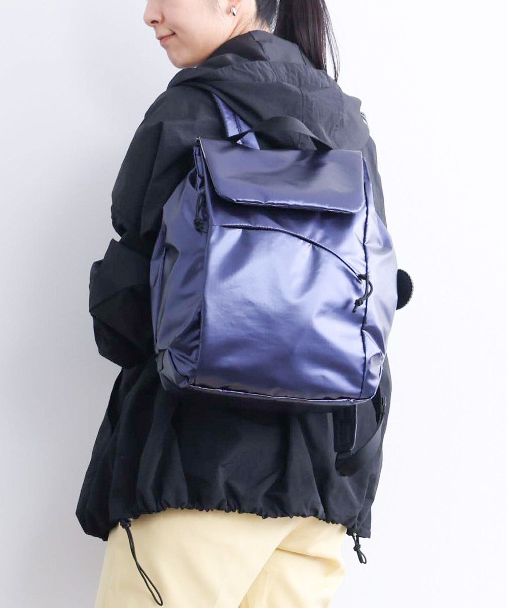 【エースバッグズアンドラゲッジ/ACE BAGS & LUGGAGE】のKanana project collection DYL ラポシュ リュックサック A4サイズ 68545 カナナプロジェクト インテリア・キッズ・メンズ・レディースファッション・服の通販 founy(ファニー) 　ファッション　Fashion　レディースファッション　WOMEN　バッグ　Bag　傘　Umbrella　軽量　Lightweight　シャイニー　Shiny　ショルダー　Shoulder　シンプル　Simple　セットアップ　Set Up　パール　Pearl　フロント　Front　ポケット　Pocket　メッシュ　Mesh　リュック　Ruck Sack　再入荷　Restock/Back In Stock/Re Arrival　旅行　Travel　スーツケース キャリーケース　Suitcase　エレガント 上品　Elegant　メタリックネイビー|ID: prp329100004515449 ipo3291000000031905041
