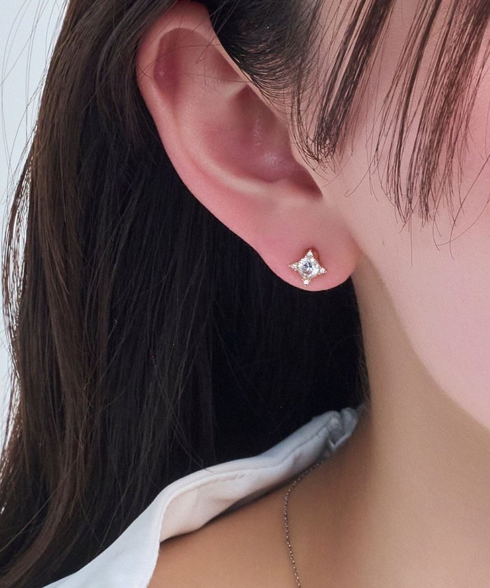 【フィービィー/phoebe】の【金属アレルギー対応】クラシッククリスタルビジューセラミックピアス インテリア・キッズ・メンズ・レディースファッション・服の通販 founy(ファニー) https://founy.com/ ファッション Fashion レディースファッション WOMEN アクセサリー Accessories シンプル Simple エレガント 上品 Elegant ビジネス 仕事 通勤 Business |ID: prp329100004515464 ipo3291000000031984623