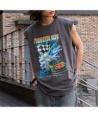 【ウィゴー/WEGO】の【ユニセックス着用ITEM/MLサイズ展開】ヴィンテージライクグラフィックノースリーブ 柄8|ID: prp329100004515475 ipo3291000000032589288