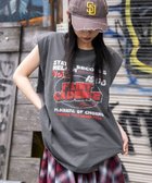 【ウィゴー/WEGO】の【ユニセックス着用ITEM/MLサイズ展開】ヴィンテージライクグラフィックノースリーブ 柄13|ID: prp329100004515475 ipo3291000000032589296
