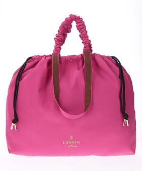 【ランバン オン ブルー/LANVIN en Bleu】 クラリス 2wayバッグ人気、トレンドファッション・服の通販 founy(ファニー) ファッション Fashion レディースファッション WOMEN バッグ Bag シンプル Simple ハンドバッグ Handbag フラット Flat 再入荷 Restock/Back In Stock/Re Arrival 巾着 Purse |ID:prp329100004515543