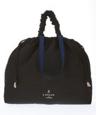 【ランバン オン ブルー/LANVIN en Bleu】のクラリス 2wayバッグ 人気、トレンドファッション・服の通販 founy(ファニー) ファッション Fashion レディースファッション WOMEN バッグ Bag シンプル Simple ハンドバッグ Handbag フラット Flat 再入荷 Restock/Back In Stock/Re Arrival 巾着 Purse thumbnail ブラック|ID: prp329100004515543 ipo3291000000031906247