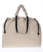 【ランバン オン ブルー/LANVIN en Bleu】のクラリス 2wayバッグ 人気、トレンドファッション・服の通販 founy(ファニー) ファッション Fashion レディースファッション WOMEN バッグ Bag シンプル Simple ハンドバッグ Handbag フラット Flat 再入荷 Restock/Back In Stock/Re Arrival 巾着 Purse thumbnail ベージュ|ID: prp329100004515543 ipo3291000000031906252