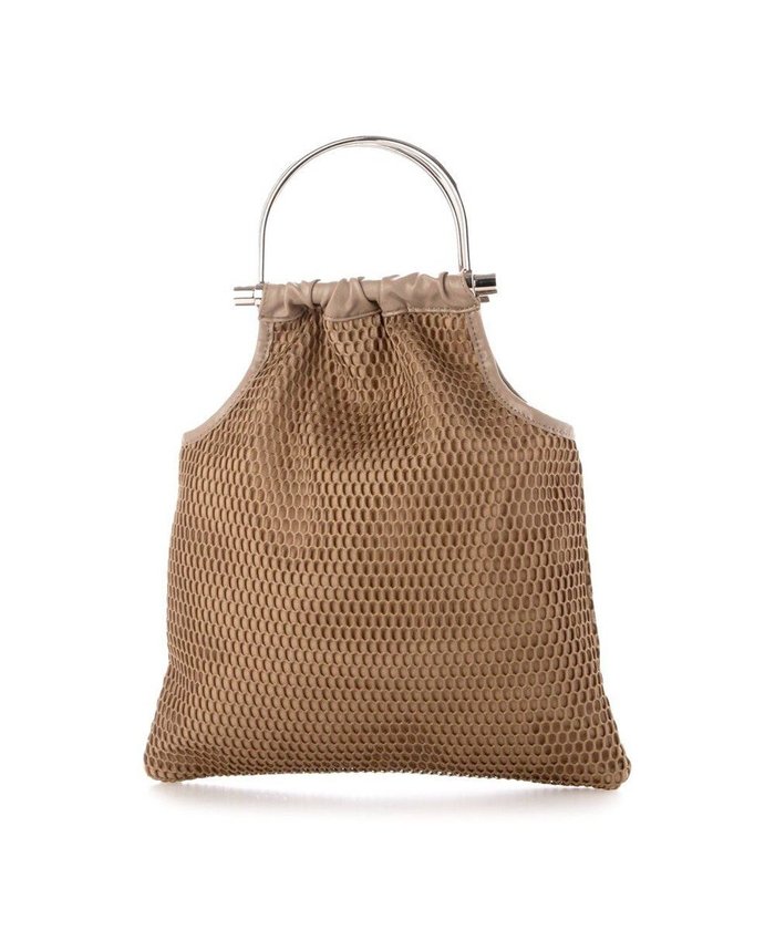 【アンビリオン/UNBILLION】のカシュカシュ cachecache / メッシュ金手トート インテリア・キッズ・メンズ・レディースファッション・服の通販 founy(ファニー) https://founy.com/ ファッション Fashion レディースファッション WOMEN バッグ Bag カラフル Colorful ショルダー Shoulder 財布 Wallet ハンド Hand ハンドバッグ Handbag ミックス Mix メッシュ Mesh モチーフ Motif 再入荷 Restock/Back In Stock/Re Arrival |ID: prp329100004515545 ipo3291000000031906281