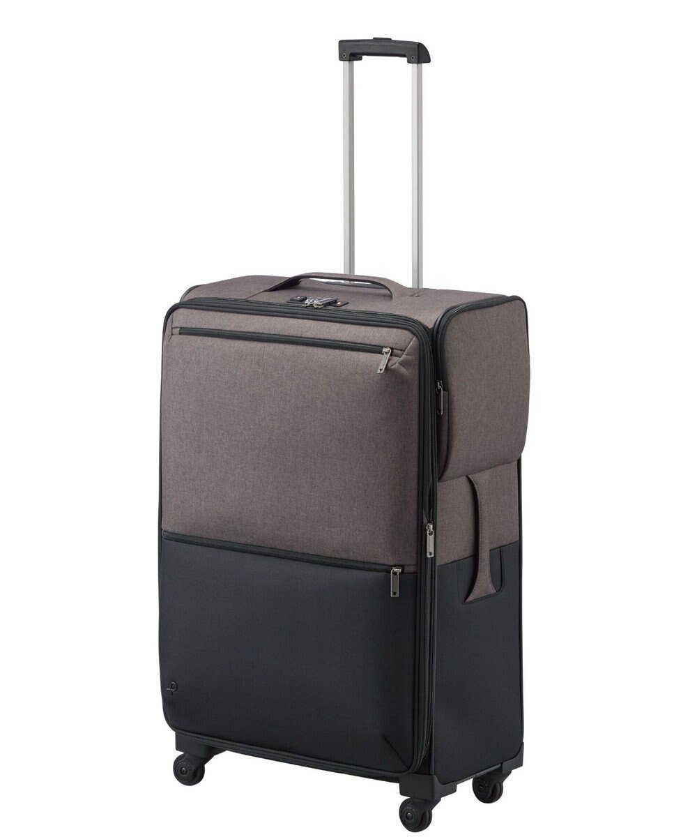 【エースバッグズアンドラゲッジ/ACE BAGS & LUGGAGE】のProteca アクトーイ2 ソフトケース 95L エキスパンド 12104 プロテカ 日本製 インテリア・キッズ・メンズ・レディースファッション・服の通販 founy(ファニー) 　ファッション　Fashion　レディースファッション　WOMEN　スーツ　Suits　フラップ　Flap　フロント　Front　ポケット　Pocket　日本製　Made In Japan　旅行　Travel　スーツケース キャリーケース　Suitcase　ブラック|ID: prp329100004515551 ipo3291000000031984570
