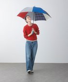 【プラスリング/+RING】の【UVカット95%以上】【UPF50+】プラスリング 長傘60cm MLT T1278 マルチカラー|ID: prp329100004515575 ipo3291000000031906550