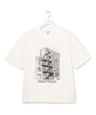 【ジェイプレスヨークストリート/J.PRESS YORK STREET】の【UNISEX】フォトプリントTシャツ ”New Yourk street” ホワイト系|ID: prp329100004515615 ipo3291000000031907180