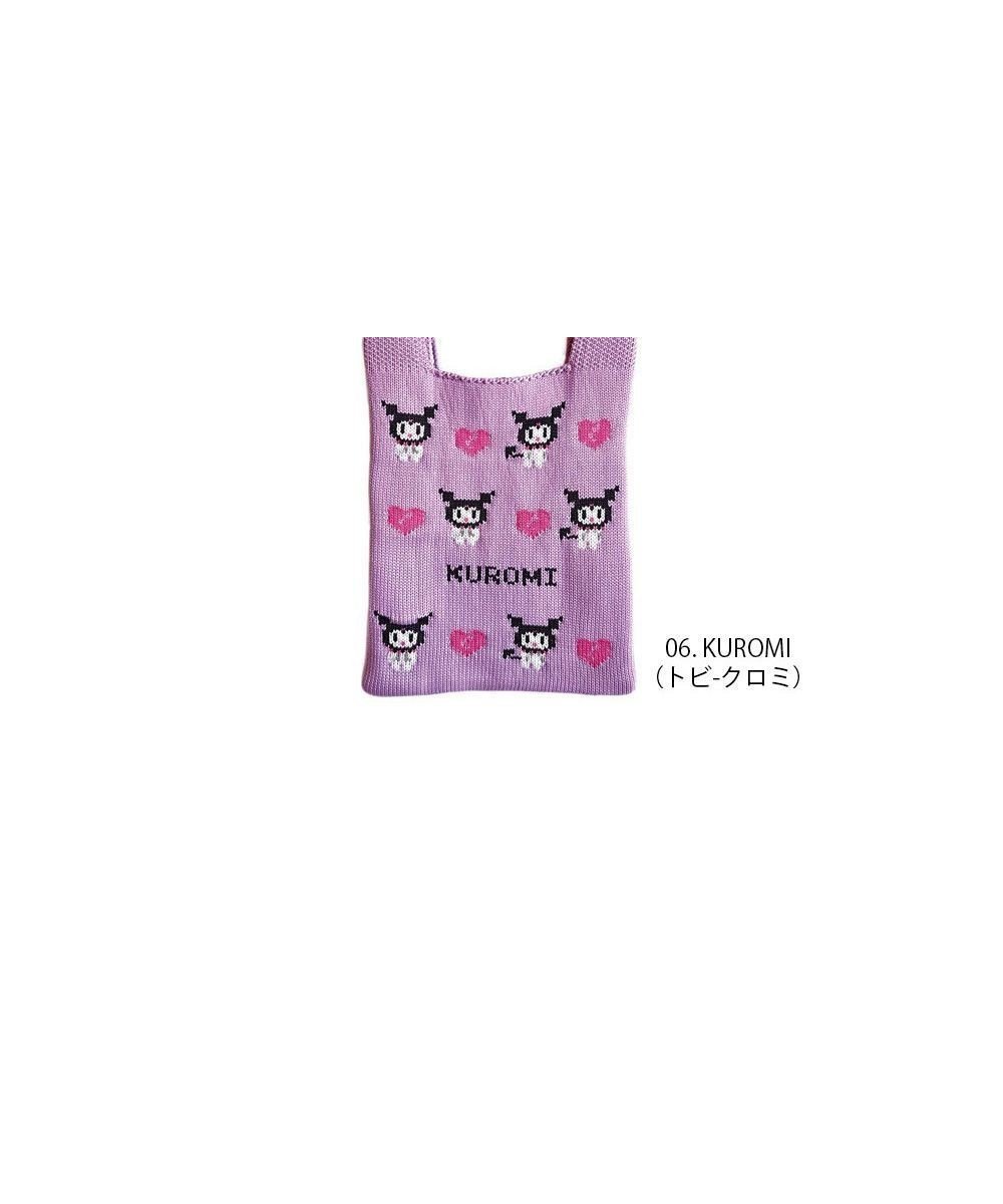 【ルートート/ROOTOTE】の8360【キティ/シナモロール/クロミ】IP.ニット.サンリオキャラクターズ-A インテリア・キッズ・メンズ・レディースファッション・服の通販 founy(ファニー) 　ファッション　Fashion　レディースファッション　WOMEN　トップス・カットソー　Tops/Tshirt　ニット　Knit Tops　アクセサリー　Accessories　カメラ　Camera　軽量　Lightweight　ショルダー　Shoulder　スマホ　Smartphone　フィット　Fit　ポケット　Pocket　ワンポイント　One Point　NEW・新作・新着・新入荷　New Arrivals　06:トビ-クロミ|ID: prp329100004516216 ipo3291000000031915160