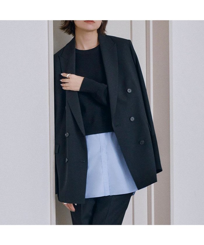 【アイシービー/iCB】のウール2WAYストレッチ ダブルブレストジャケット インテリア・キッズ・メンズ・レディースファッション・服の通販 founy(ファニー) https://founy.com/ ファッション Fashion レディースファッション Fashion for Women アウター Coat / Outerwear Collection レディースジャケット・軽アウター Jackets テーラードジャケット / 通勤・きれいめスタイル Tailored Jackets & Blazers 洗える Machine Washable キャミソール Camisole, Spaghetti Strap Top シェイプ Shape, Slim Fit ジャケット Jacket, Outerwear ストレッチ Stretch, Stretchy Fabric ストレート Straight, Straight Cut セットアップ Set-Up, Coordinated Outfit ダブル Double, Double-Breasted ワイド Wide, Wide Fit A/W・秋冬 Autumn/Winter 2024年 2024 2024-2025秋冬・A/W Autumn/Winter 2024–25 AW24–25 |ID: prp329100004516308 ipo3291000000033682832