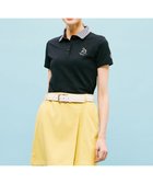 【23区 ゴルフ/NIJYUSANKU GOLF】の【WOMEN】ハニカムライト鹿子 半そでポロシャツ ネイビー系|ID: prp329100004516312 ipo3291000000032603488