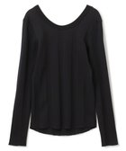 【ベイジ,/BEIGE,】のCYRILLE / リブトップス Black|ID: prp329100004516338 ipo3291000000031916446