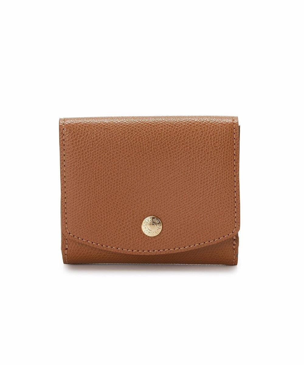 【トプカピ/TOPKAPI】の【TOPKAPI】COLORATO コロラート 角シボ型押し 二つ折り 財布 インテリア・キッズ・メンズ・レディースファッション・服の通販 founy(ファニー) 　ファッション　Fashion　レディースファッション　WOMEN　財布　Wallets　コイン　Coin　コンパクト　Compact　シンプル　Simple　財布　Wallet　フラップ　Flap　ポケット　Pocket　メタル　Metal　おすすめ　Recommend　ギフト プレゼント　Gift Present　ブラウン|ID: prp329100004516339 ipo3291000000031916451