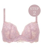 【ブラデリス ニューヨーク/BRADELIS New York】の【BRADELIS New York/ ワイヤー 育乳補整ブラ】ナオミステップ2ブラ24A2 ブラデリス 補正 ブラジャーSTEP2 寄せる ラベンダー|ID: prp329100004516342 ipo3291000000031916491
