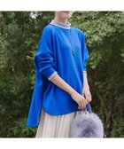 【ティアクラッセ/Tiaclasse】の【洗える】リバーシブルWフェイスポンチョ風ニット ブルー|ID: prp329100004516349 ipo3291000000031916651