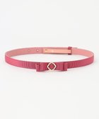 【トッカ/TOCCA】のCLOVER BUCKLE RIBBON BELT ベルト ピンク系|ID: prp329100004516354 ipo3291000000031916761