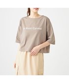 【シェアパーク/SHARE PARK】の【UVカット・吸水速乾・ストレッチ・軽量 】ロゴショートTシャツ(S・Mサイズ) 人気、トレンドファッション・服の通販 founy(ファニー) ファッション Fashion レディースファッション WOMEN トップス・カットソー Tops/Tshirt シャツ/ブラウス Shirts/Blouses ロング / Tシャツ T-Shirts カットソー Cut and Sewn 春 Spring カットソー Cut And Sew 吸水 Water Absorption 軽量 Lightweight ショート Short シンプル Simple ストレッチ Stretch トレンド Trend フランス France フロント Front リラックス Relax ワーク Work S/S・春夏 Ss・Spring/Summer 再入荷 Restock/Back In Stock/Re Arrival 夏 Summer thumbnail グレー系|ID: prp329100004516357 ipo3291000000031916791