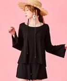 【三愛水着楽園/San-ai Resort】の【SALE】水陸両用 トップス・ショートパンツセット 9M・11L 【San-ai Resort(サンアイリゾート)】 ブラック|ID: prp329100004516366 ipo3291000000032661725