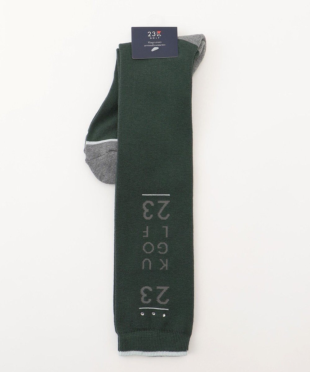 【23区 ゴルフ/NIJYUSANKU GOLF】の【WOMEN】ハイソックス インテリア・キッズ・メンズ・レディースファッション・服の通販 founy(ファニー) 　ファッション　Fashion　レディースファッション　WOMEN　ソックス　Socks　レッグウェア　Legwear　クッション　Cushion　ソックス　Socks　秋　Autumn/Fall　ダークグリーン系|ID: prp329100004516371 ipo3291000000031916943
