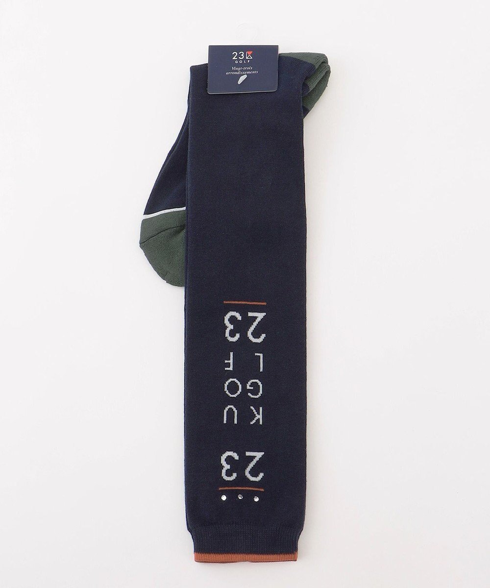 【23区 ゴルフ/NIJYUSANKU GOLF】の【WOMEN】ハイソックス インテリア・キッズ・メンズ・レディースファッション・服の通販 founy(ファニー) 　ファッション　Fashion　レディースファッション　WOMEN　ソックス　Socks　レッグウェア　Legwear　クッション　Cushion　ソックス　Socks　秋　Autumn/Fall　ネイビー系|ID: prp329100004516371 ipo3291000000031916944