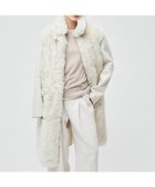 【ベイジ,/BEIGE,】のDANDEL / ミドル丈ムートンコート Ecru|ID: prp329100004516384 ipo3291000000031917081