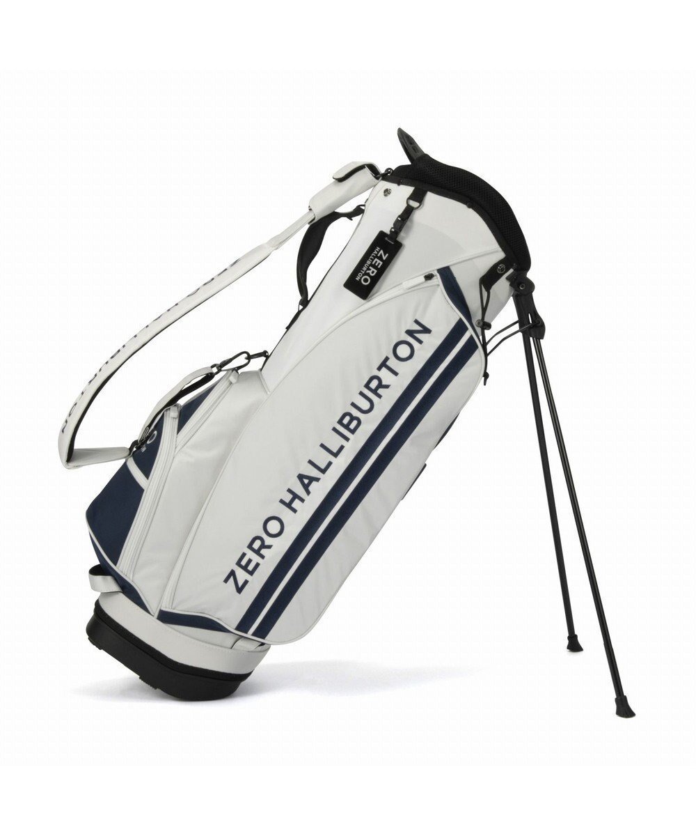 【ゼロハリバートン/ZERO HALLIBURTON】のエッセンシャルシリーズ スタンドバッグ ZHG-CB d4 82399 インテリア・キッズ・メンズ・レディースファッション・服の通販 founy(ファニー) ファッション Fashion レディースファッション Fashion for Women スポーツウェア Functional & Stylish Sportswear スポーツバッグ・ジム用ポーチ・バックパック Gym Bag / Sports Backpack / Pouch for Training フィットネス用品・トレーニングアクセサリー Fitness Accessories / Sports Gear / Exercise Equipment シンプル Simple, Minimal スタイリッシュ Stylish, Fashionable スタンド Stand Collar, Upright Stand スポーツ Sports, Activewear ポケット Pocket, Pocket Detail 再入荷 Restock / Back in Stock ゴルフ Golf ホワイト×ネイビー|ID: prp329100004516443 ipo3291000000033576951