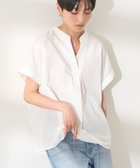 【アメリカンホリック/AMERICAN HOLIC】のスキッパー半袖シャツ Off White|ID: prp329100004516446 ipo3291000000031917427