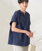 【アメリカンホリック/AMERICAN HOLIC】のスキッパー半袖シャツ Navy|ID: prp329100004516446 ipo3291000000031917433