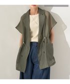 【アメリカンホリック/AMERICAN HOLIC】のシアーオーバーサイズテーラードベスト【WEB限定カラー有り】 Khaki|ID: prp329100004516447 ipo3291000000031986285