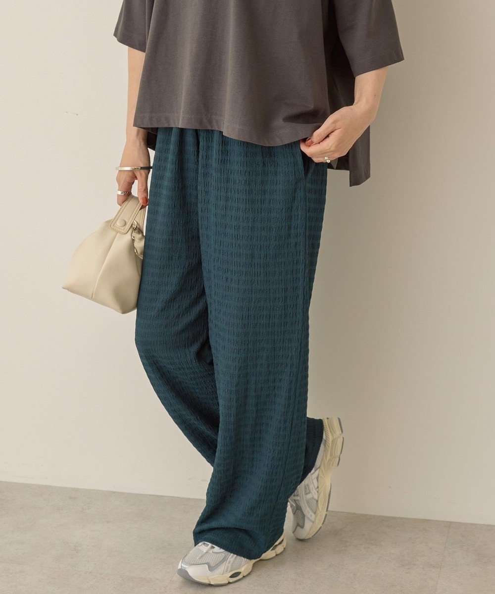 【アメリカンホリック/AMERICAN HOLIC】のシャーリングイージーパンツ インテリア・キッズ・メンズ・レディースファッション・服の通販 founy(ファニー) 　ファッション　Fashion　レディースファッション　Fashion for Women　パンツ　Pants & Trousers　シャーリング　Shirring, Ruched　フィット　Fit, Slim Fit　フォルム　Silhouette, Form　ポケット　Pocket, Pocket Detail　夏　Summer　春　Spring　S/S・春夏　SS, Spring/Summer, Warm Season　Dark Green|ID: prp329100004516450 ipo3291000000033275632
