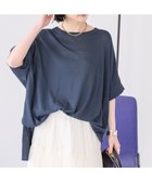 【アメリカンホリック/AMERICAN HOLIC】の接触冷感サイドスリットニットプルオーバー Navy|ID: prp329100004516454 ipo3291000000031917517