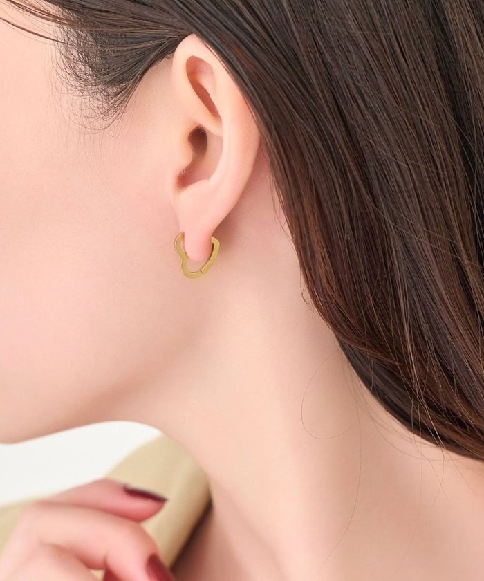 【フィービィー/phoebe】の【金属アレルギー対応】ハートフープワンタッチピアス ゴールド/サージカルステンレス インテリア・キッズ・メンズ・レディースファッション・服の通販 founy(ファニー) https://founy.com/ ファッション Fashion レディースファッション Fashion for Women アクセサリー Fashion Accessories フープ Hoop, Hoop Earrings モチーフ Motif, Design Theme 人気 Popular, Best Seller |ID: prp329100004516486 ipo3291000000032737728