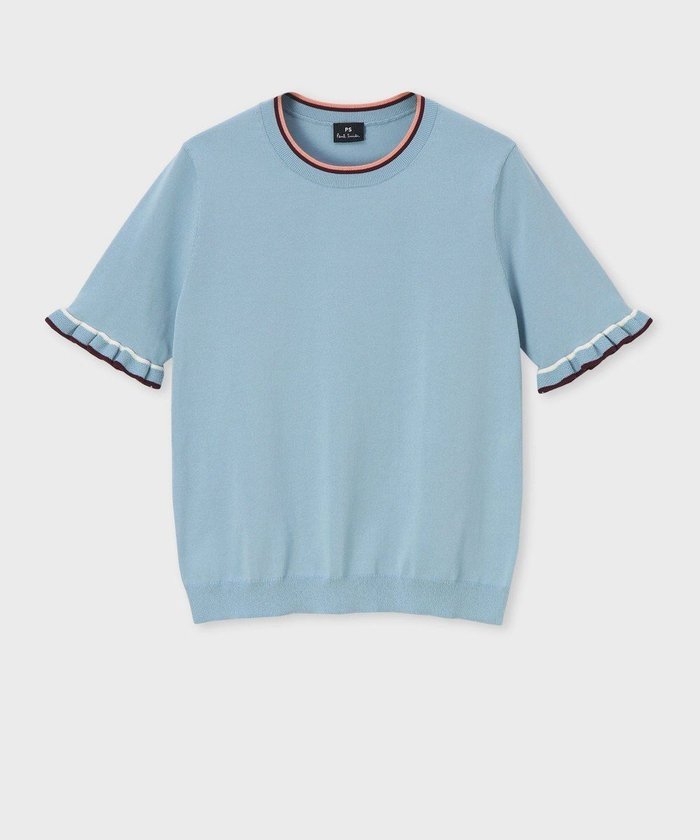 【ポール スミス/Paul Smith】の【洗える】フレアスリーブ 半袖ニット インテリア・キッズ・メンズ・レディースファッション・服の通販 founy(ファニー) https://founy.com/ ファッション Fashion レディースファッション WOMEN トップス・カットソー Tops/Tshirt ニット Knit Tops NEW・新作・新着・新入荷 New Arrivals おすすめ Recommend カーディガン Cardigan コンパクト Compact スリーブ Sleeve セーター Sweater デニム Denim フェミニン Feminine フレア Flare 半袖 Short Sleeve 夏 Summer 春 Spring S/S・春夏 Ss・Spring/Summer 洗える Washable A/W・秋冬 Aw・Autumn/Winter・Fw・Fall-Winter |ID: prp329100004516510 ipo3291000000031917856